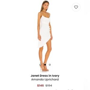 Ivory Janet Amanda Uprichard Dress